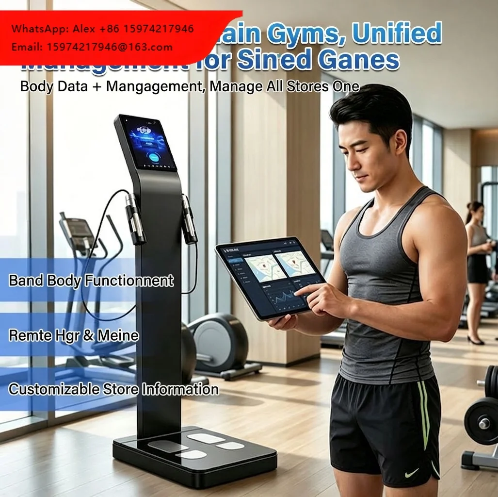 Body Scanner Fat Bone Fitness Scale Body Analyzer Body Detector Muscle