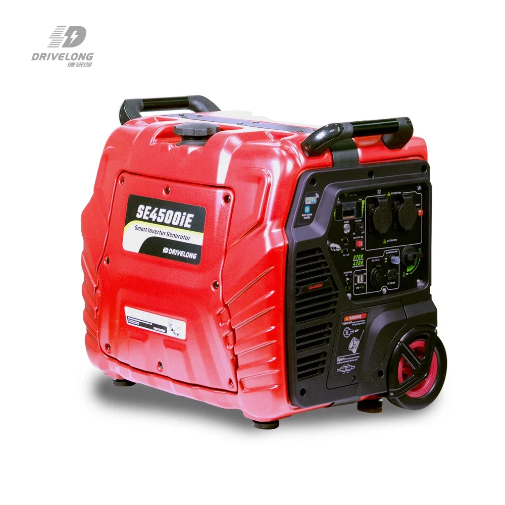 

4kw Digital Silent Power Portable Inverter Gasoline Generator for Camping Back Up Power Generator