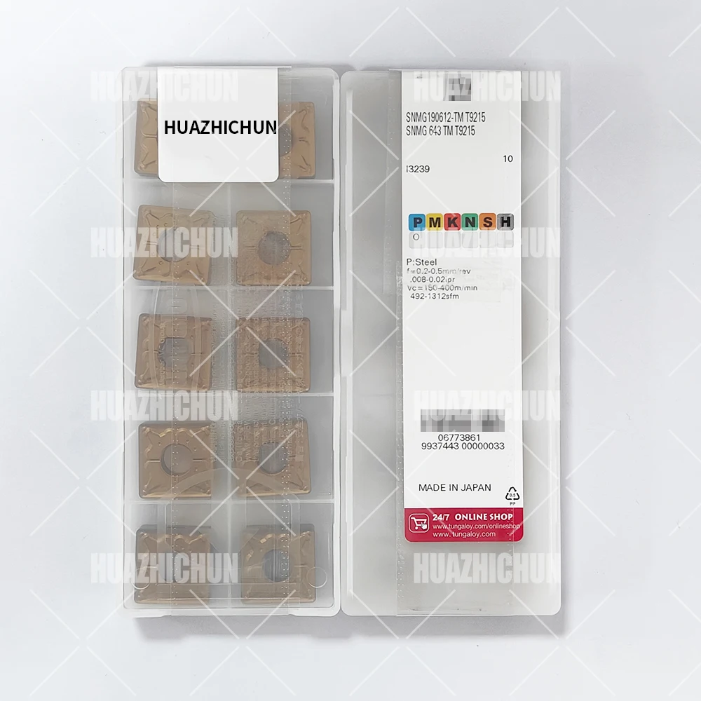 

HUAZHICHUN SNMG 190612-TM T9215 General Turning Inserts