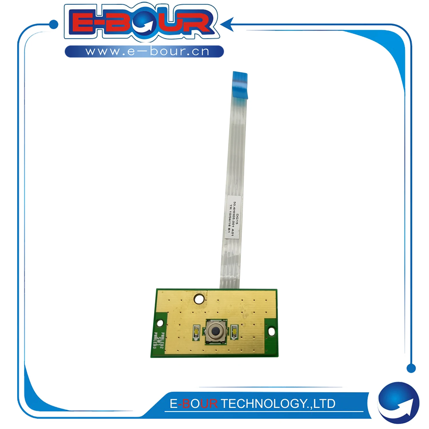 ملحقات إصلاح الكمبيوتر المحمول on/off التبديل ، ل de n5010 50.4hhh05. 001 ، لوحة زر الطاقة مع كابل الشريط المرن