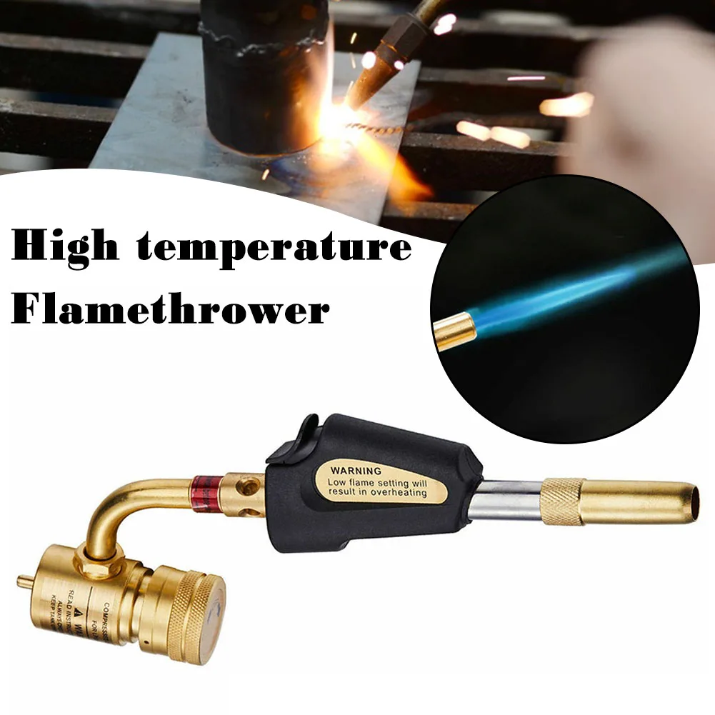 Self Ignition Turbos Blowing Torches Propanes Soldering Welding Plumbing Tool For Air-conditioning