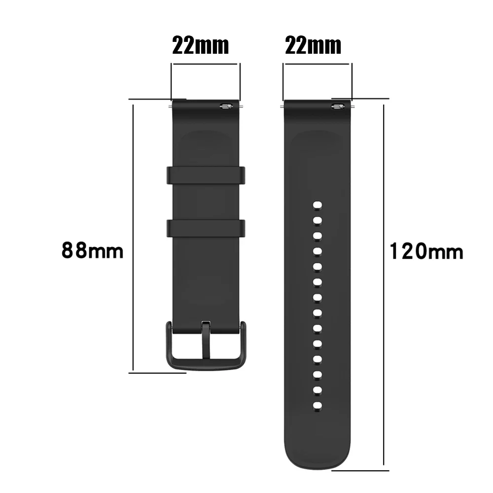 20mm 22mm cinturino in silicone per SUUNTO VERTICAL 9 5 Peak DLC/PRO 3 cinturino fitness per SUUNTO RACE cinturino sportivo traspirante