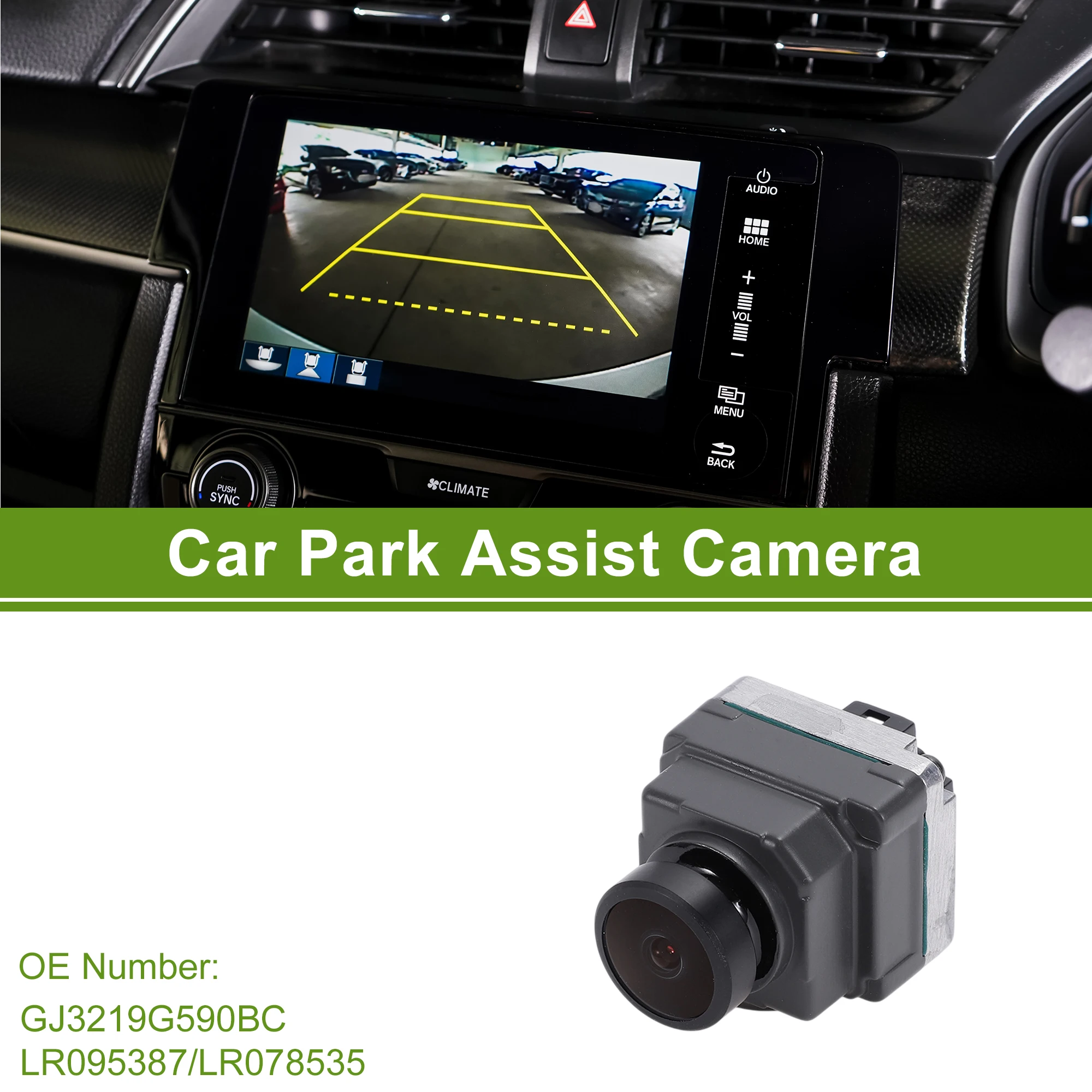 UXCELL Car Park Assist Camera for Land Rover Range Rover Evoque L538 2012-2016 No.LR095387