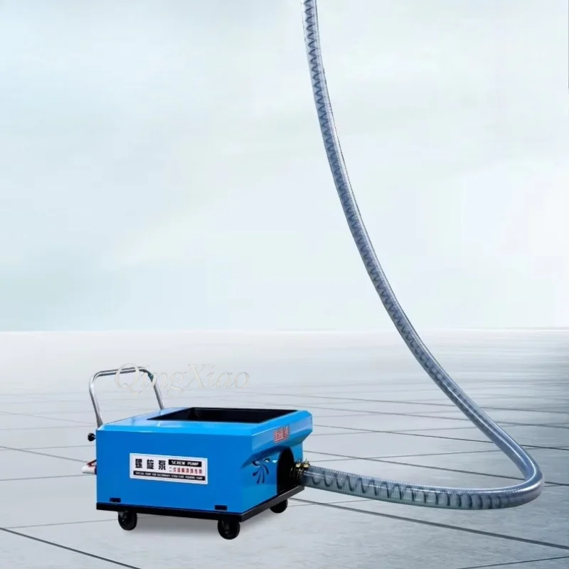 New Secondary Construction Column Pump Fine Stone Mortar Conveyer For Secondary Structure Concrete Pouring Equipment