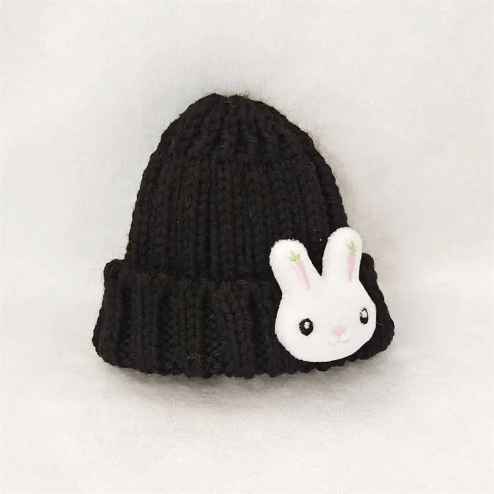 Gorro tejido a la moda, Color caramelo, 10 estilos, tocado de muñeco de peluche, accesorios para muñecas DIY de animales bonitos, muñecas de algodón de 15cm