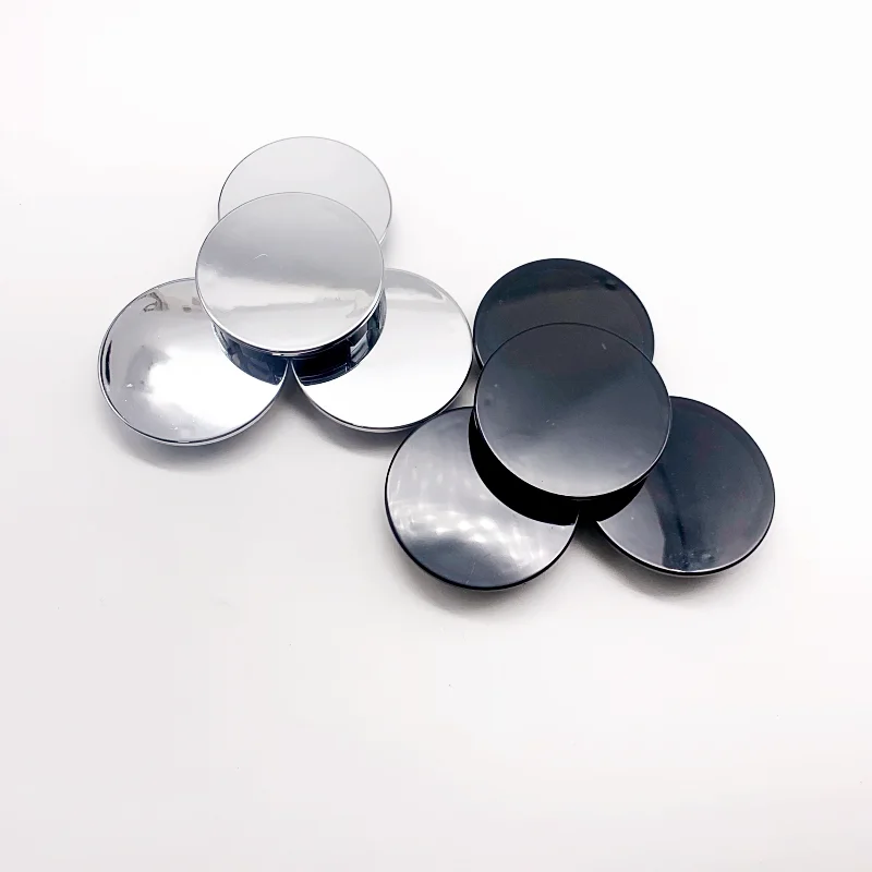 Black Silver Hubcap Dust-proof Covers 1Set 4Pcs ABS 70mm Car Wheel Center Caps Car Rim Hubcap Cover Car Modification Accessories