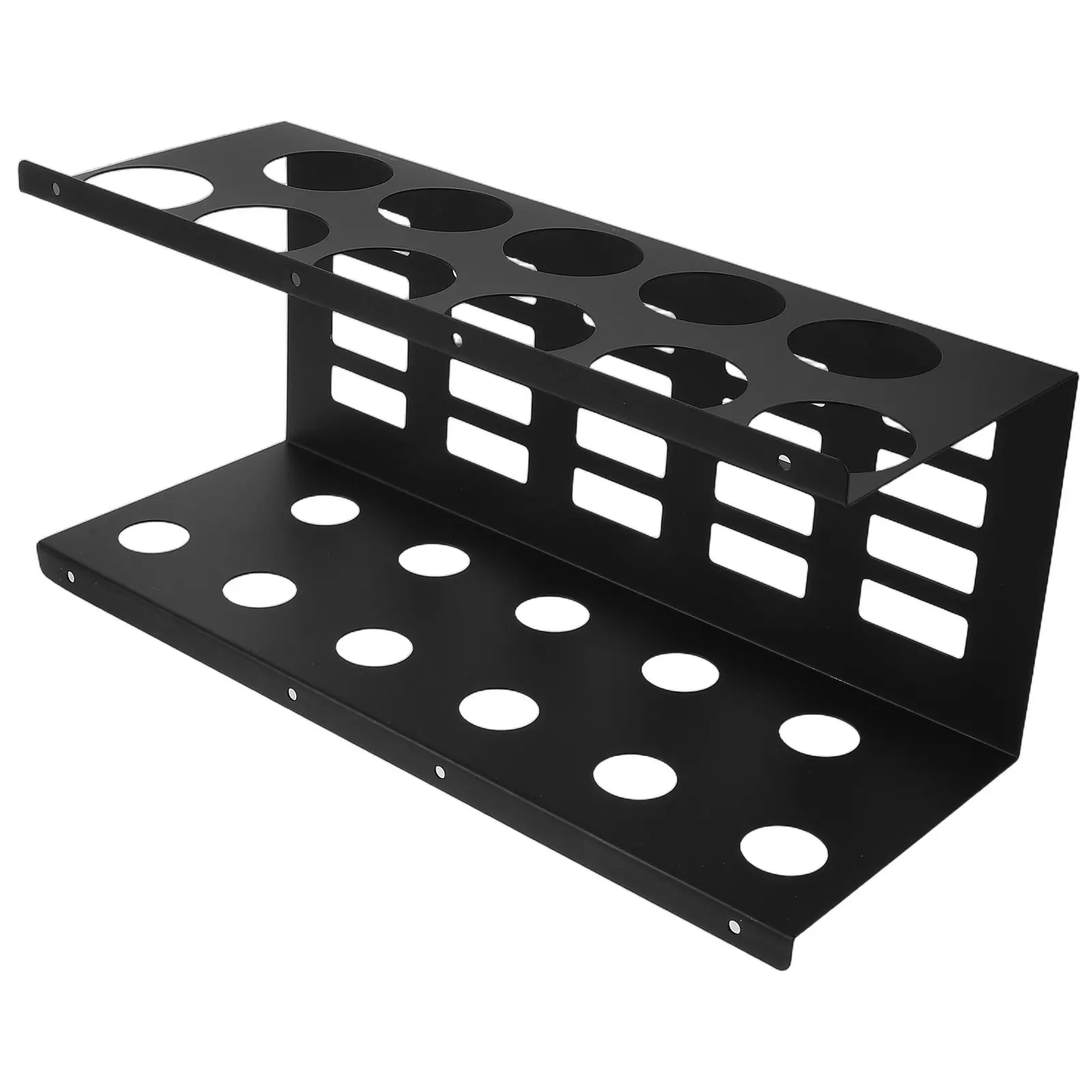 Caulking Tube Organizer Fill Gap Storage Rack Heavy Duty Steel Construction Easy Install Wall Mount for Adhesive Sealant