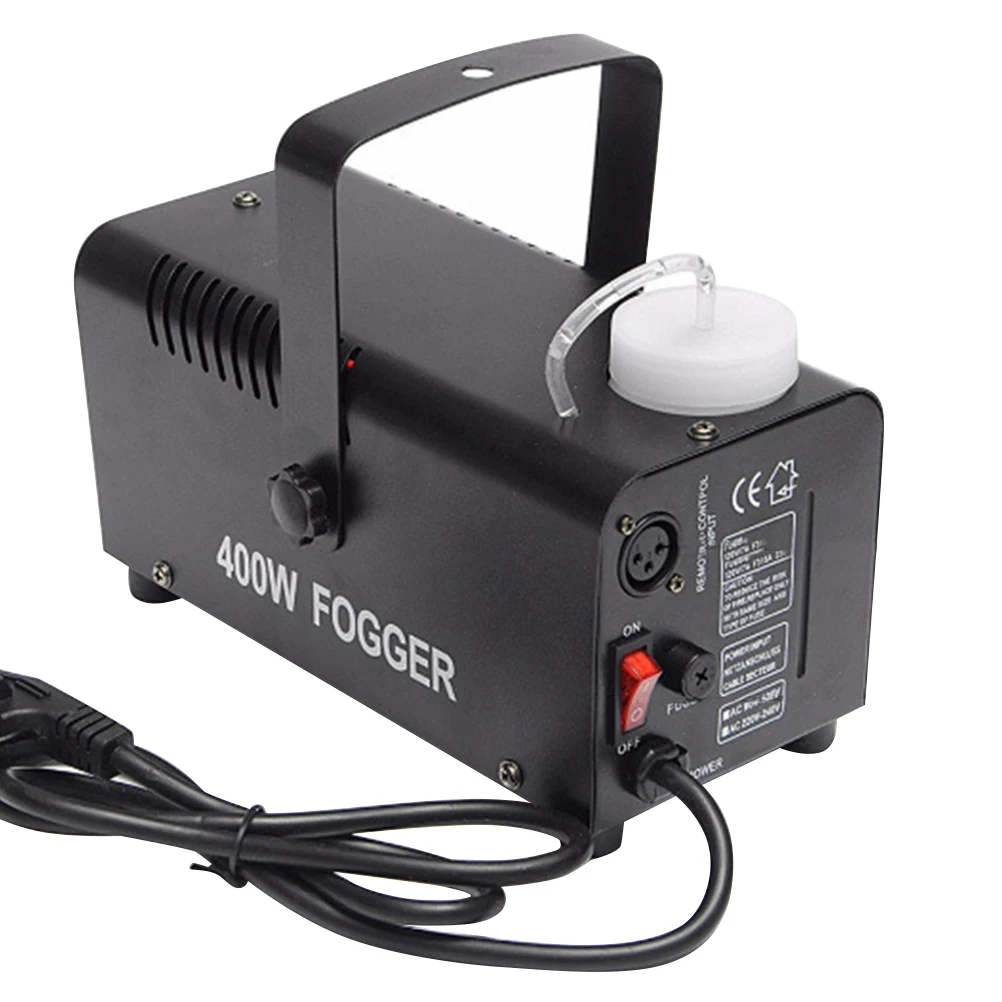 

Professional Fogger Smoke Machine Stage Effect Remote Control Portable Fogging Section Ejector KTV Room Party