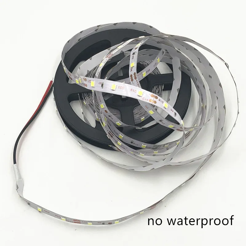 5M / Roll led strip 2835 Luminous Flux More Higher Than Old 3528 5630 5050 SMD LED Strip light 60LEDs/M 12V lamp String Decor