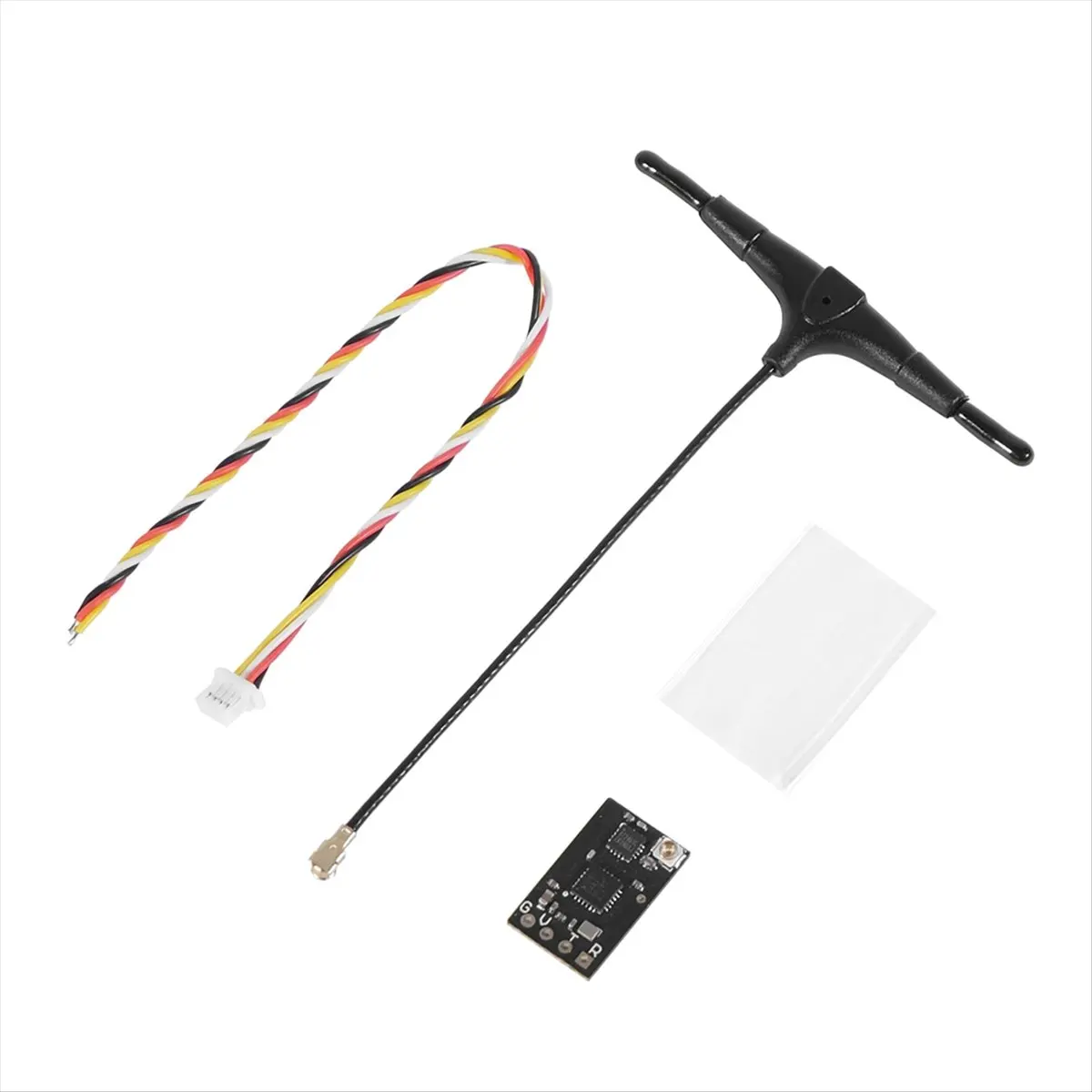 A59E ELRS 2.4GHz NANO Receiver with T-Type Antenna FPV Firmware 3.3.0 Support Wifi Upgrade for FPV RC Drone Parts