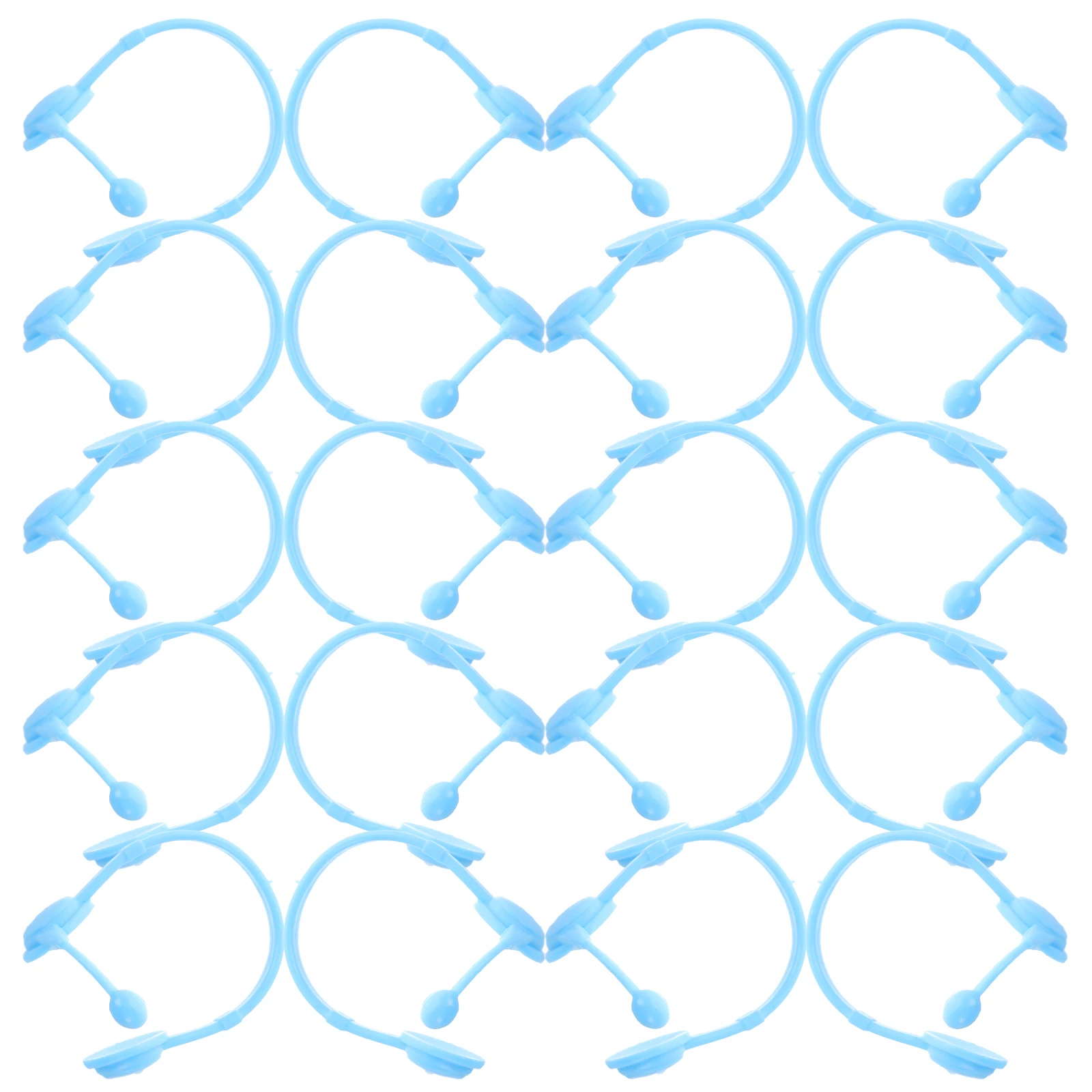 

20Pcs DIY Miniature Yellow Duck Headset Tiny Headgear Dollhouse Accessories Simulation Decoration Headset