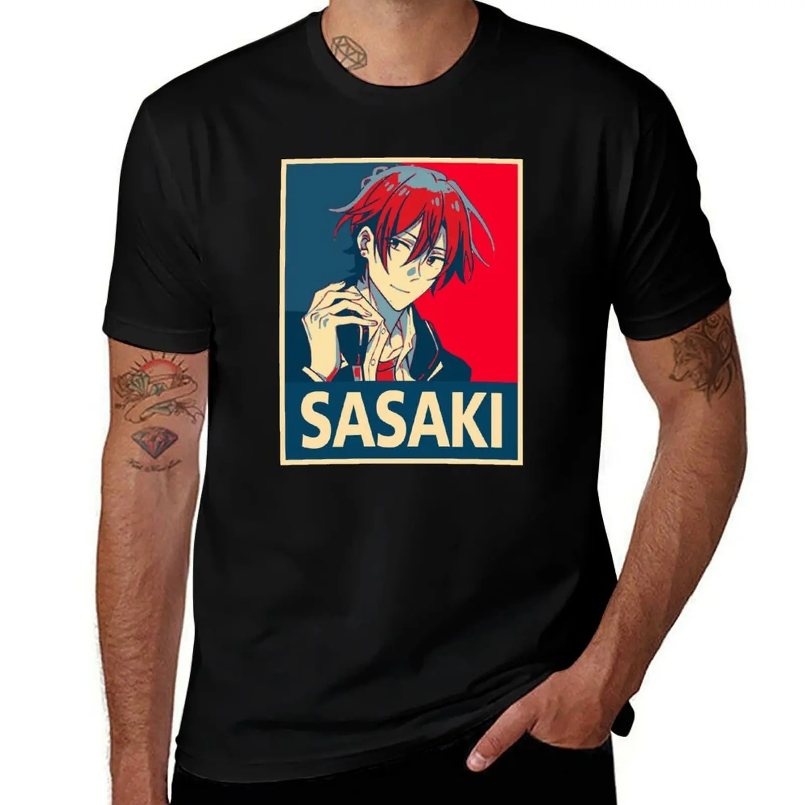 

Sasaki Shuumei Hope T-Shirt cotton tshirt 100% t shirts cotton 100% man t shirts for men casual T-Shirt