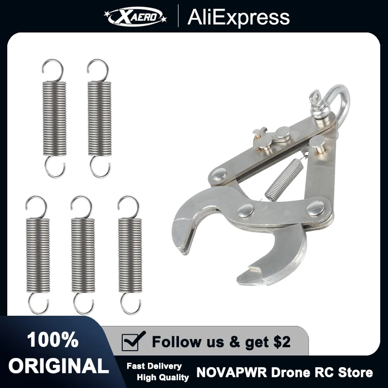 

Автоматический выключаемый крюк для сельскохозяйственных дронов DJI T100/T70/T60/T50, подъемный аксессуар с быстроразъемным соединением БПЛА, платежной нагрузки