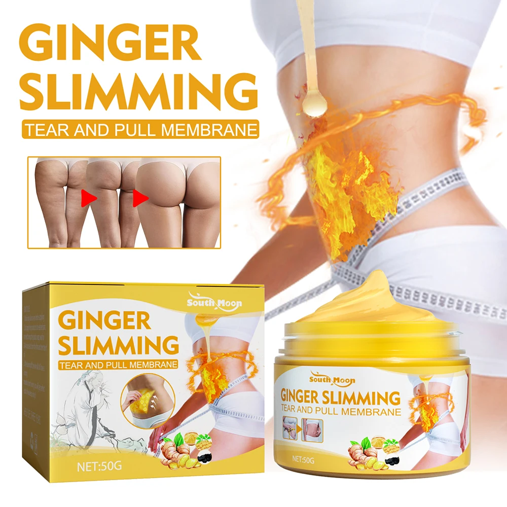 Ginger Massage Cream Body Slimming Fat Burner Weight Loss Products Anti Cellulite Beauty Health Abdominal Women Anti Cellulite