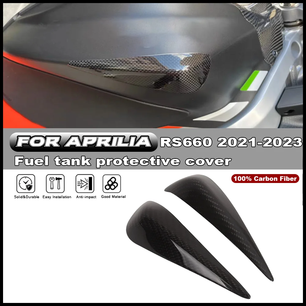 

For Aprilia RS660 RS 660 2021 2022 2023 2024 Fuel Tank Protective Cover Motorcycle Modified Shell Decoration Sliders Protector