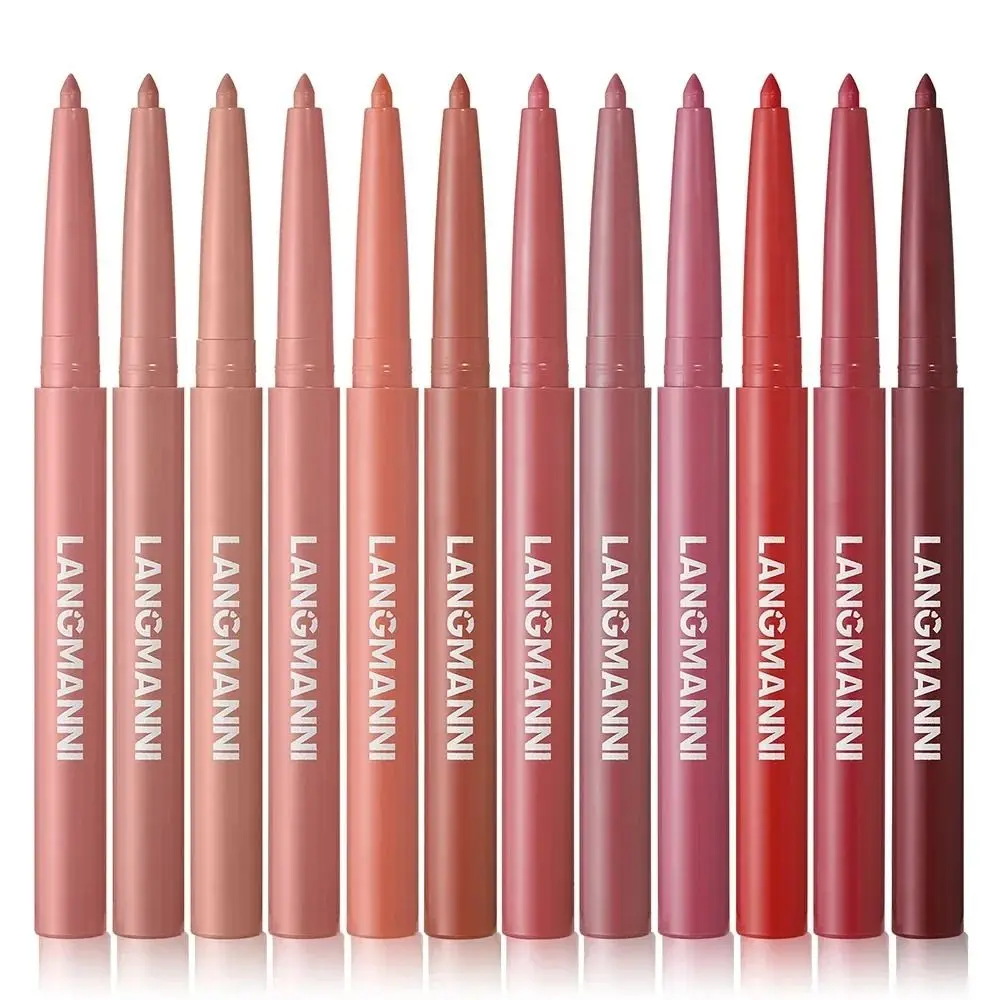 12 Farben Matte Lip Liner Stift Natürliche Kontur Sexy Samt Lippenkontur Bleistift Lippen Make-Up Fleck Kosmetik Langlebig