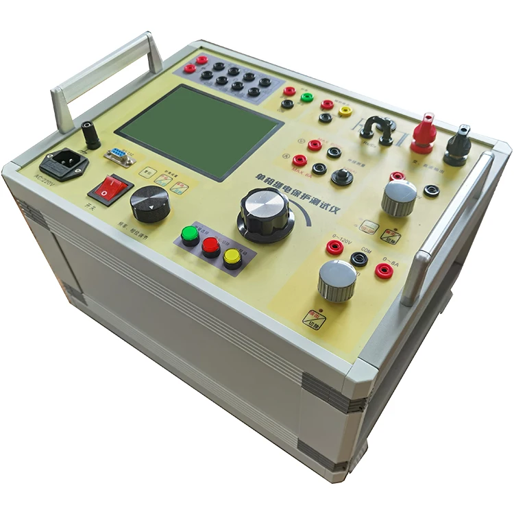 HZJB-Y Protection Single Phase Relay Tester Second Current Injection Test Set Single Phase Relay Test