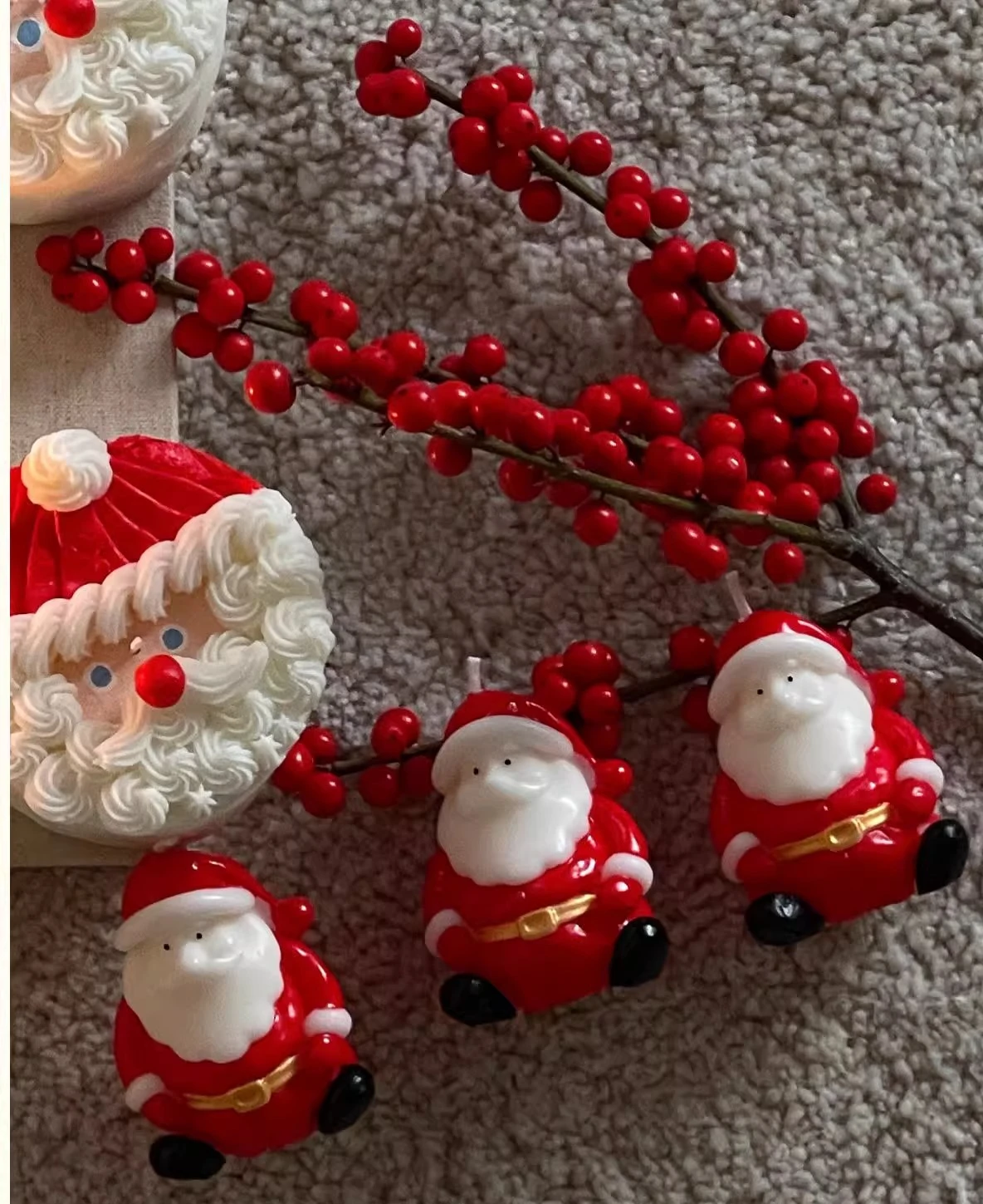 Korean style ins Christmas candles