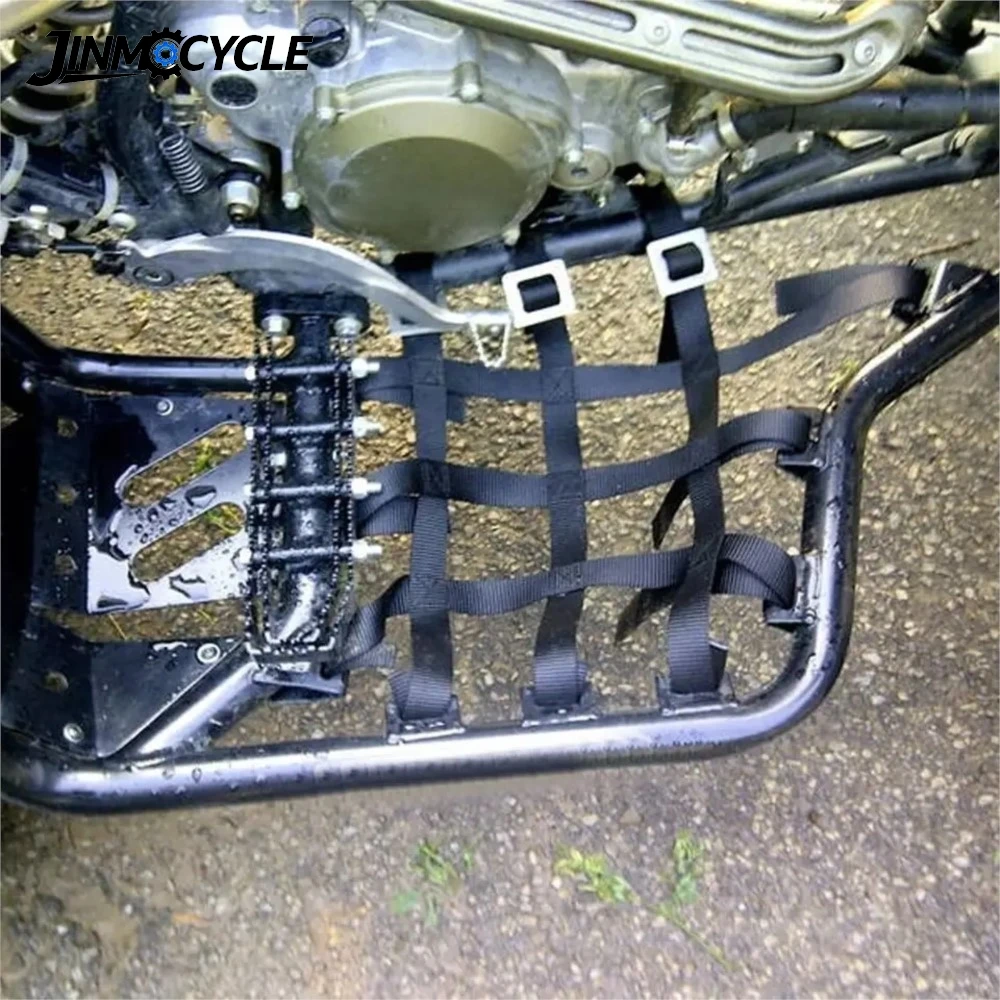 

For Honda TRX 400 X EX 450ER R Polaris Arctic DVX400 Foot Guard Pegs Protective Net Quad Box Net Multifunction Mesh Cargo Net