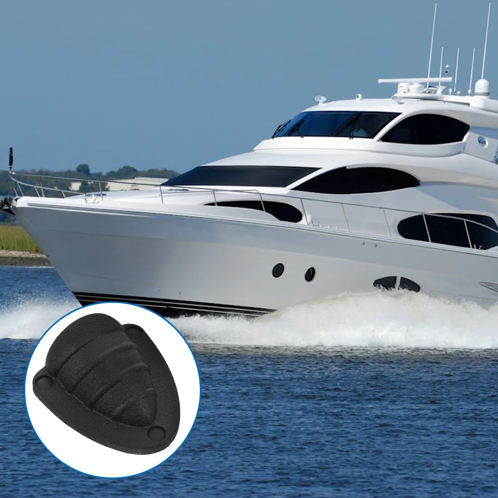 

Прочная пластиковая вентиляционная заглушка-кожух для лодок, яхт и морского применения, защита от засоров для проводов, кабелей и шлангов, гладкая поверхность