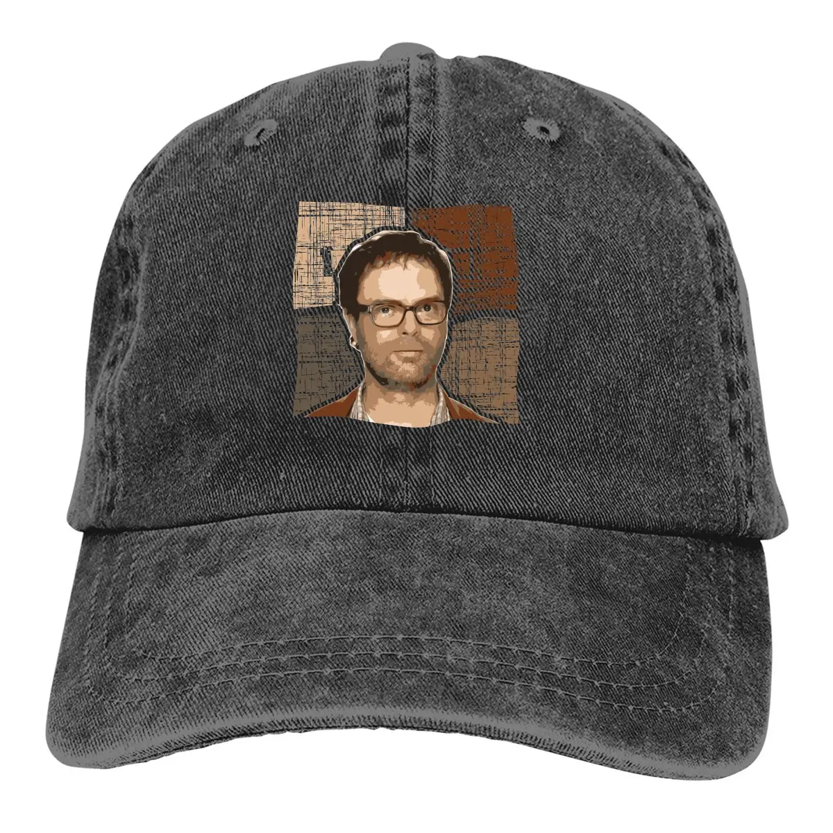 Cowboy Hats Rainn Wilson Baby Brushes To Soak In Milk Women's Hat Sun Visor Baseball Caps The Office Peaked Trucker Dad Hat