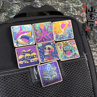 Self-adhesive Titanium Alloy Velcro Badge/Armband/Army Morale Badge/Bag Accessories Patch