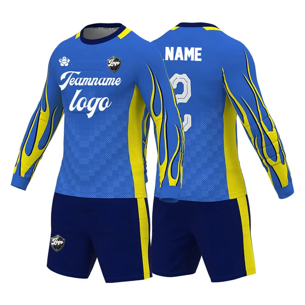 

Soccer Long-sleeved Suit New Season Goalkeeper Team Uniforms Lightweight High Quality Customizable Football Jerseys Adult Kids