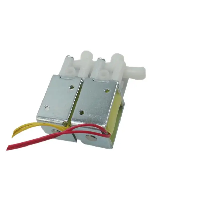 

1 шт., клапан для массажа ног, 12 В постоянного тока, микро, двухпозиционный, трехходовой, нормально закрытый электромагнитный клапан ASV200