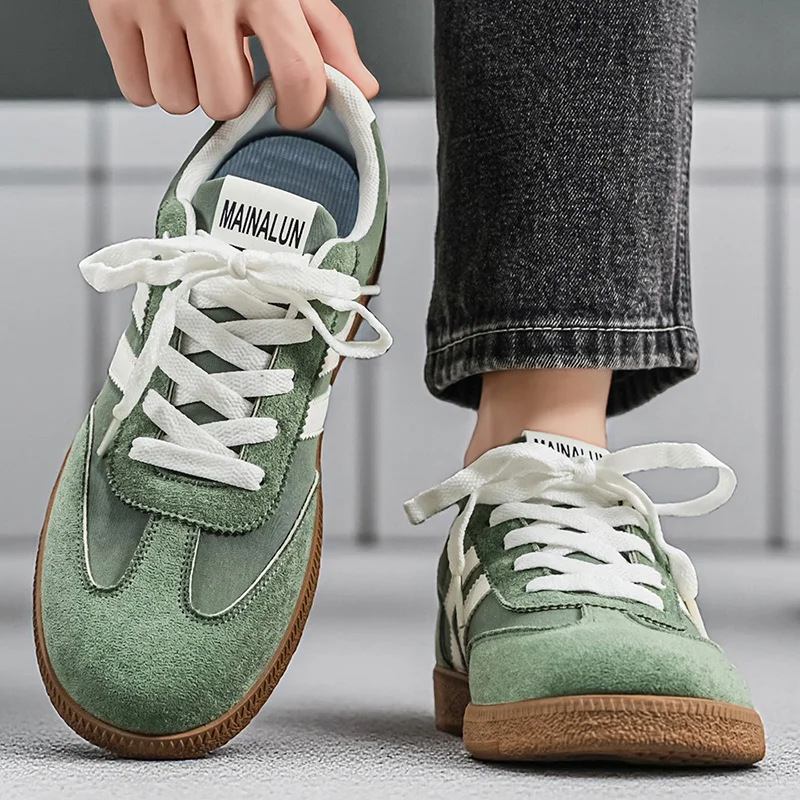 Herren Leichte Casual Laufschuhe, Stylische Ganzjahres-Vielseitige Skateschuhe für Männer – Detail 11