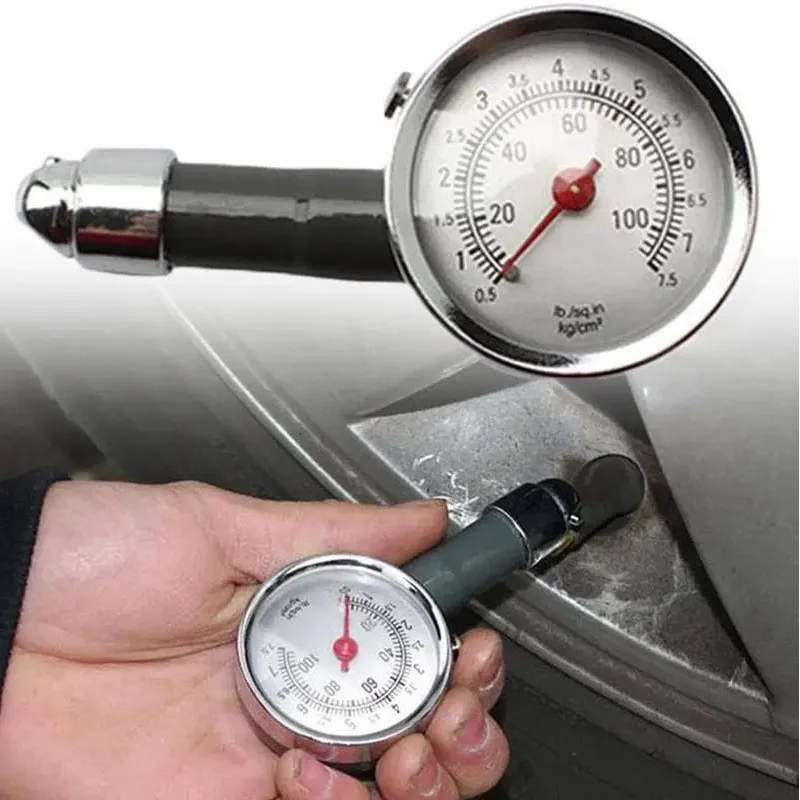 

High Precision Car & Auto Tire Pressure Gauge with Digital Deflation Indicator