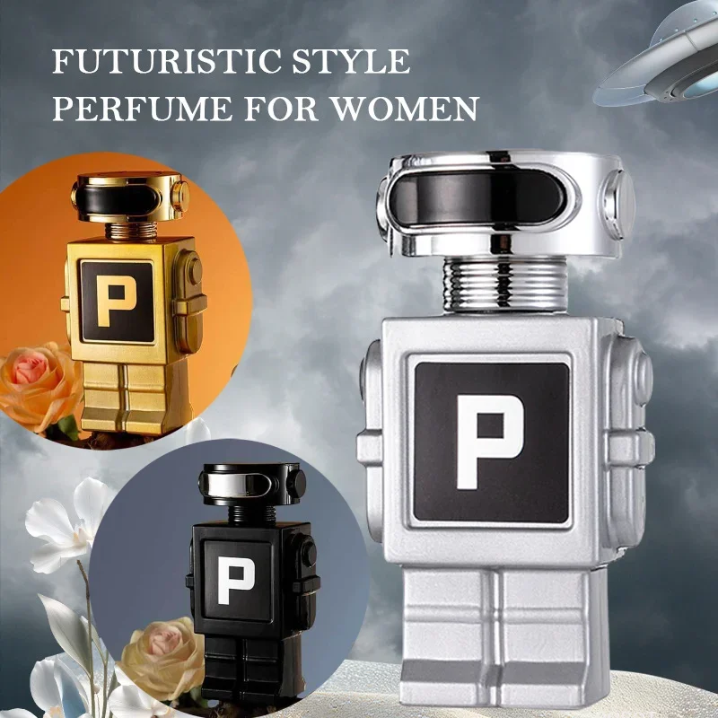 New Robot Perfume Original Brand Floral Cologne Fragrance Lasting Lady Gentleman Jasmine Body Mist Romantic Temperament Perfume