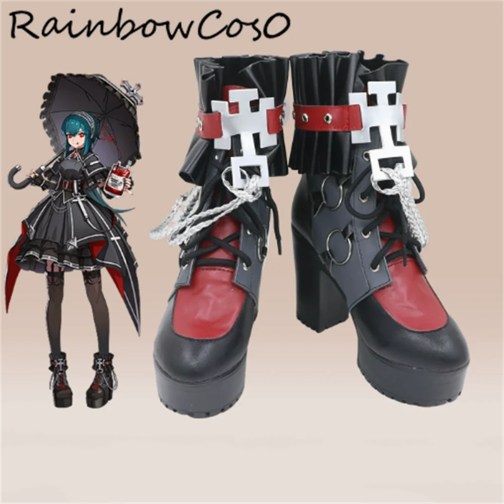 

Bianca 20M RFT45 Eternal Return Cosplay Shoes Boots Game Anime Party Halloween RainbowCos0 W4826