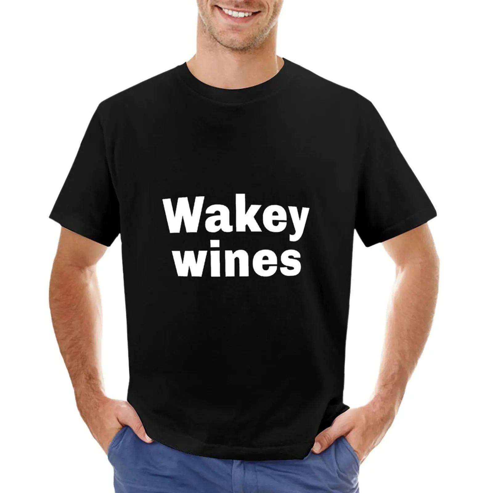 Wakey wines- Classic T-Shirt quick-drying vintage clothes boys animal print aesthetic clothes Men's t-shirt