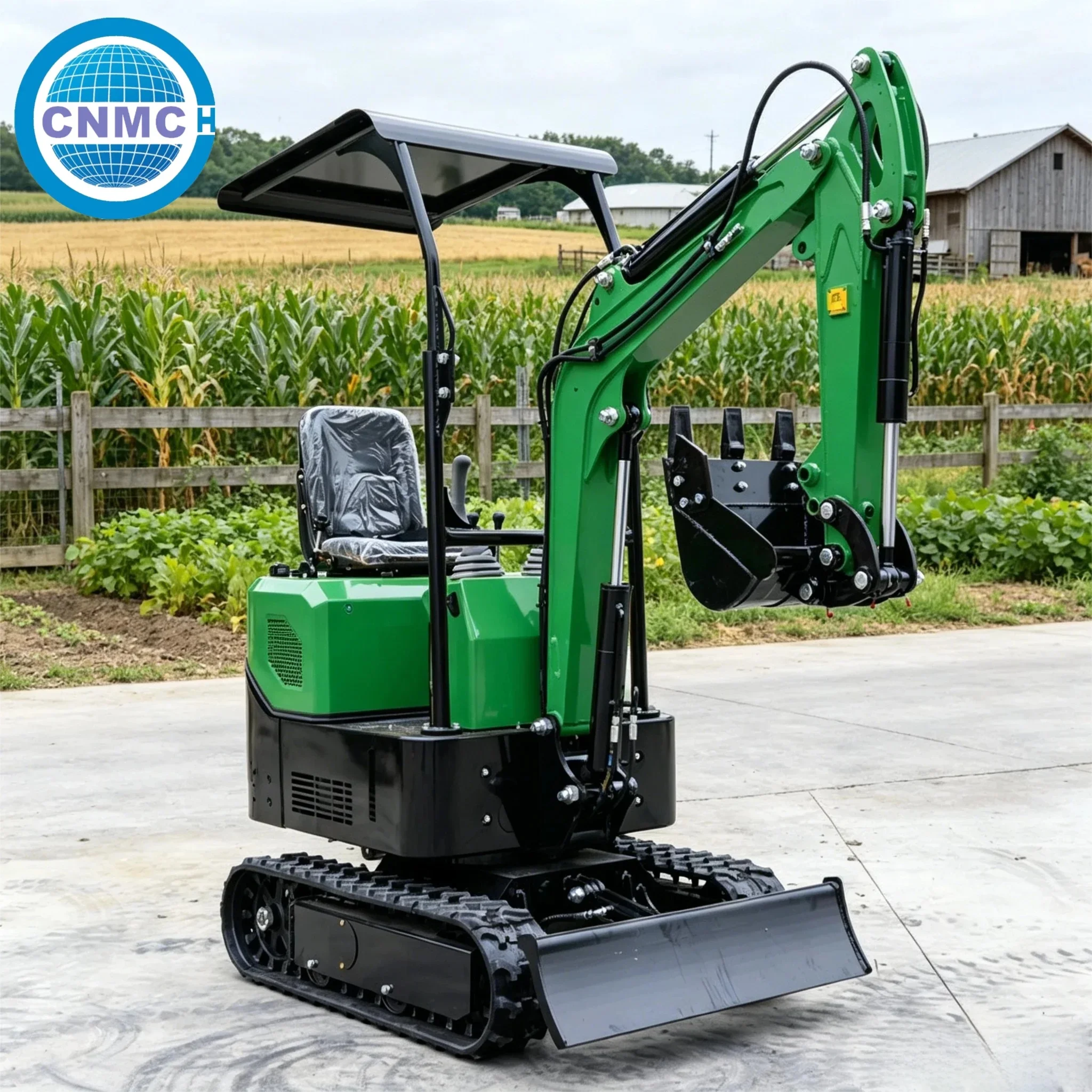 CNM-10CH 1 Ton Mini Excavator Small Crawler Compact Excavator Multifunctional Customizable High Quality CE EPA Certification