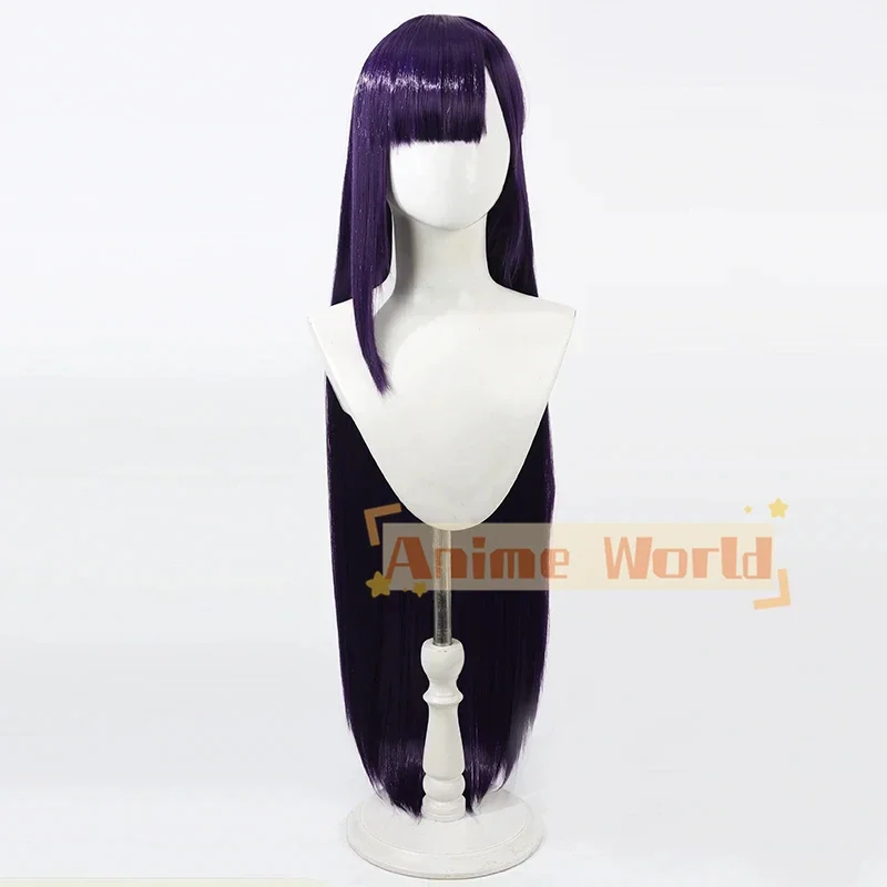 Hoshirube Sho Cosplay Wig Purple Blue Mixed 70cm Long Heat Resistant Synthetic Hair Halloween Party Role Play + Free Wig Cap