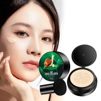 히알루론산 보습 영양 달팽이 에센스, 콜라겐 보습 크림, 스킨 케어 제품, 얼굴 관리 Best5 8 버섯 에어 쿠션 경량 컨실러 BB 크림, 페이스 크림에 파운데이션 않는 콜라겐 CC, 오래 지속되는 쉬운 달팽이, M I2H7