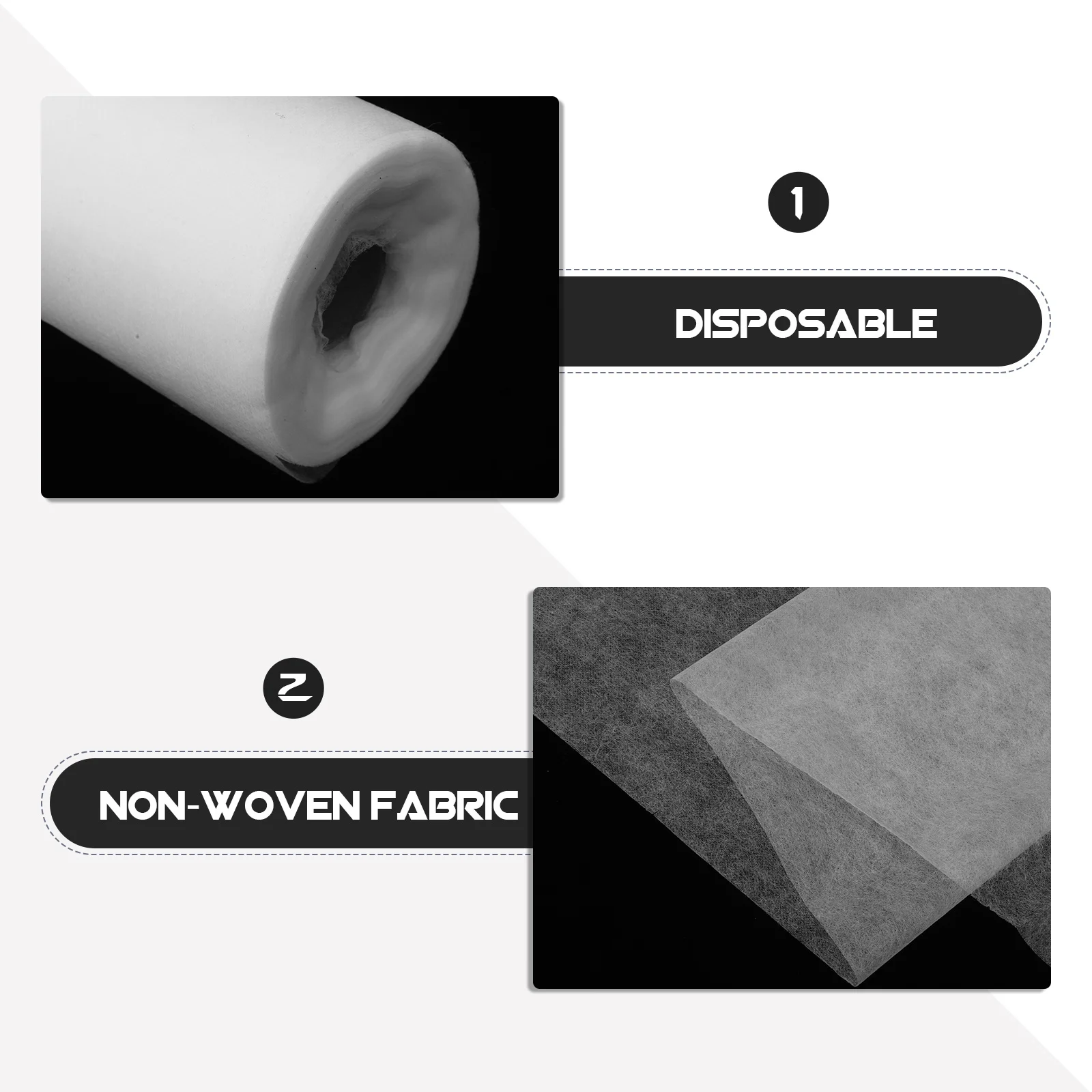 

50Pcs Thick Non Woven Disposable Headrest Covers Soft Spa Massage Bed Covers Large Size Beauty Salon Supplies Beauty Supplies