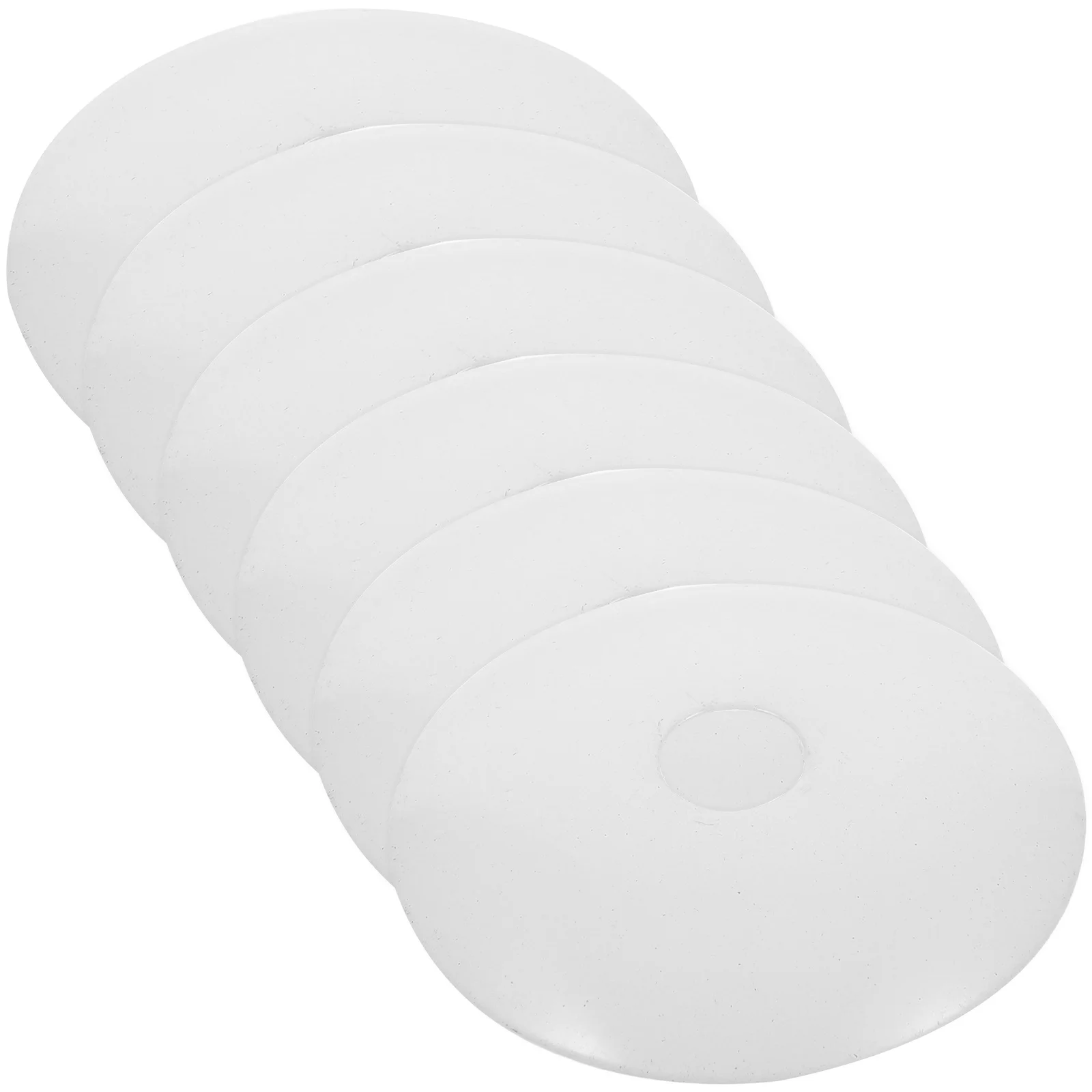 6 قطعة مظلة السقف المعدنية قلادة غطاء خفيف 50 مللي متر لوحة السقف تركيبة إضاءة DIY بها بنفسك ديكور المنزل قلادة ضوء المظلة