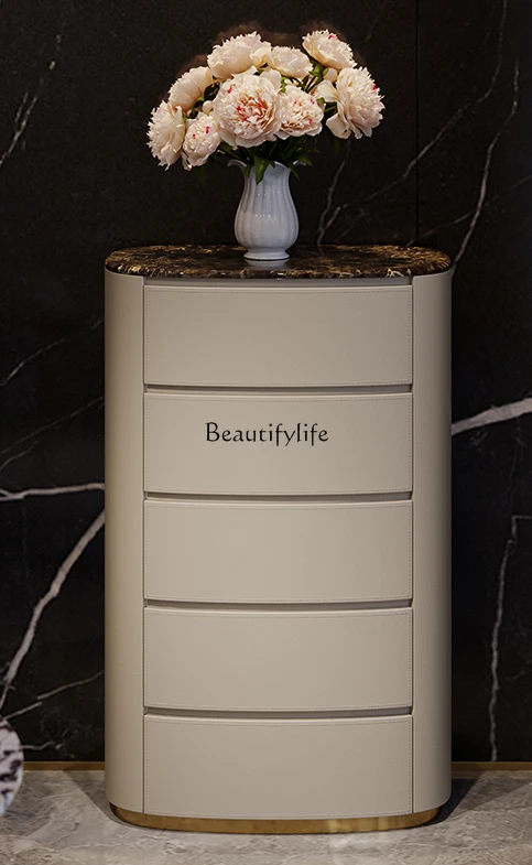 

Modern Simple and Fashionable Custom Drawer Storage Chest of Drawers High-Grade Bedroom Storage Cabinet