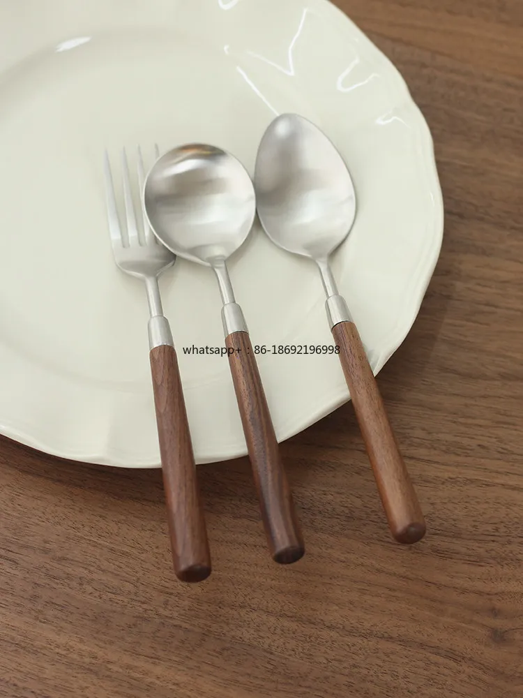 Food Grade 304 Stainless Steel Set Household Spoon High Value Spoon Personal Tableware