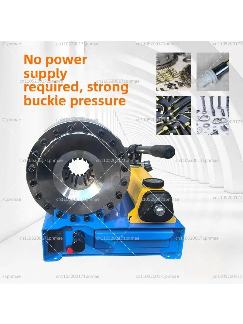 Portable Manual Hydraulic Hose Crimper Tool for Hose Fitting Punch Press Pipe End Forming