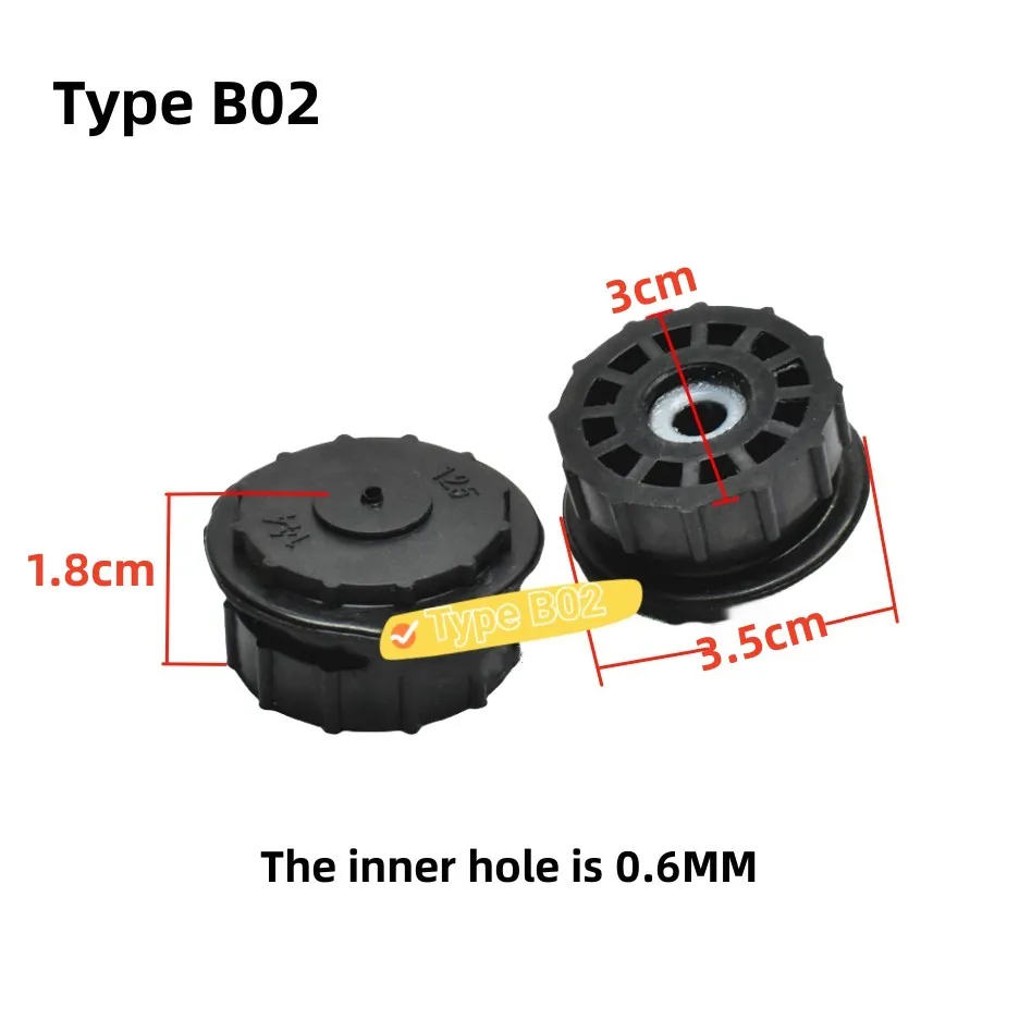 Black Rubber Bearing Housing/Block For Air Conditioner Internal Fan Through-Flow Fan Blade 1P/1.5P/2PH Hanger Wind Impeller