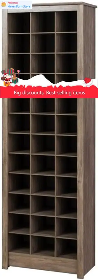 Gray Tall Storage C…