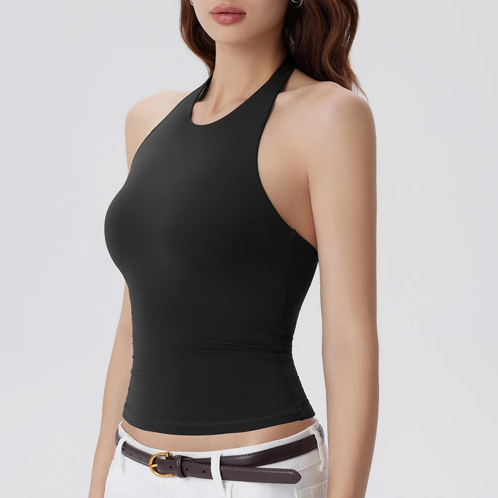 Women's Workout Top Rhea Open-Back — Open Back