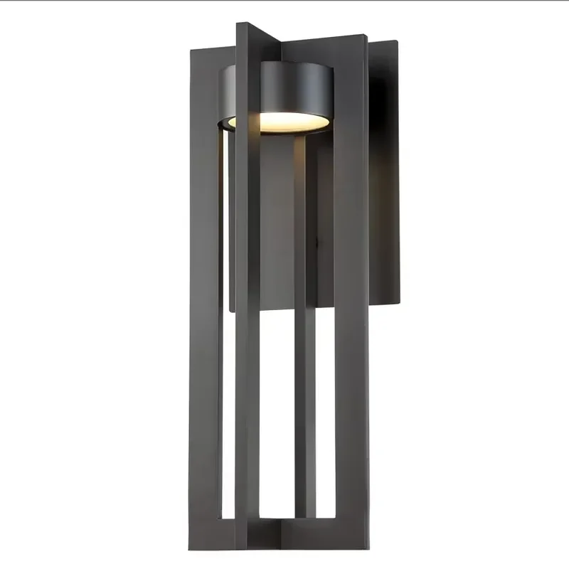 Energy Saving LED Garden Wall Lamp Creative Outdoor Wall Light for Hotel Villa Project Modern Decoration Sconce