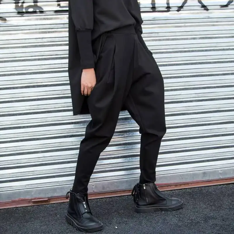 

Ladies Harun Pants Conical Pants Autumn And Winter New Dark Personality Fashion Street Leisure Pants