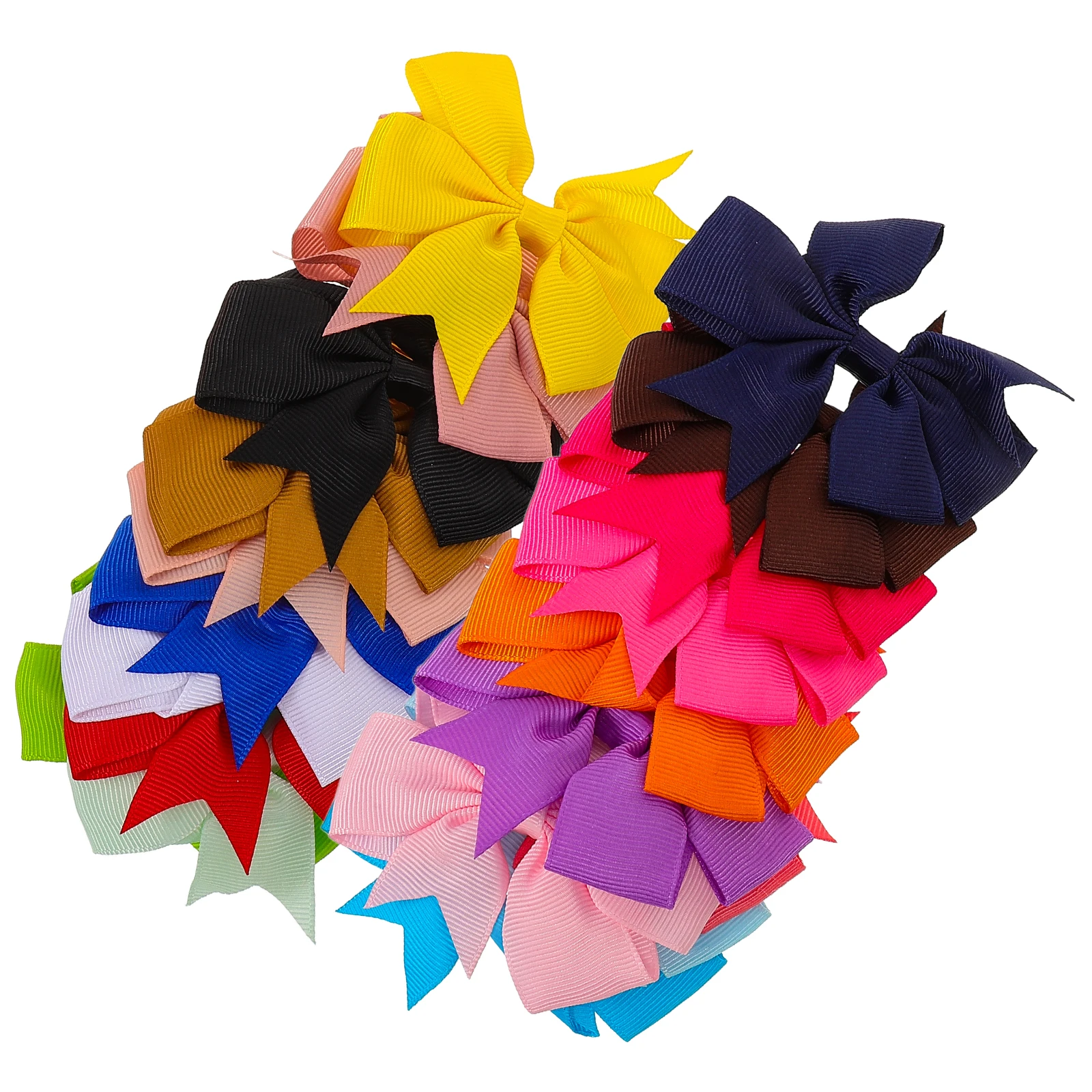 

20Pcs Lovely Hair Bows for Baby Girls Colorful Clips Toddlers Accessories Present
