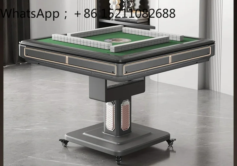 LLY intelligent bass mahjong machine automatic dining table dual-purpose heating electric folding modern mahjong table household