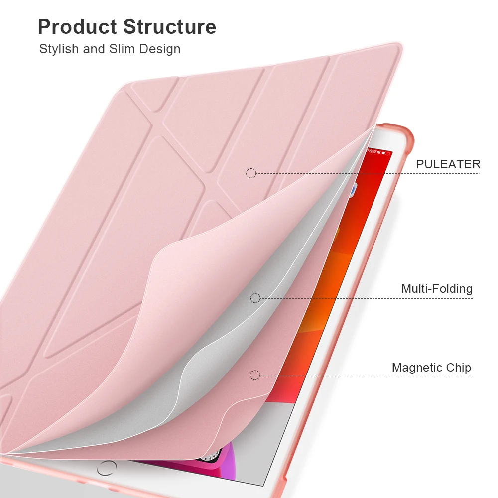 حافظة لجهاز iPad Pro 9 7 2016 مع حامل قلم رصاص غطاء ذكي لجهاز iPad Pro 9 7 11 12 9 Air 2 3 4 5 10.2 6/7/8/9/10th Generation