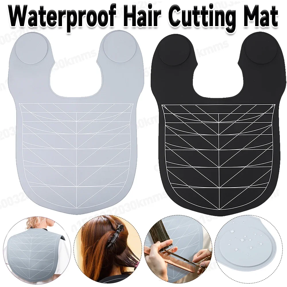 Waterproof Barber Hair Coloring Apron Professional Haircut Cape Hair Dye Shawl Cloth Hairdresser Durable Hairstyling Tools